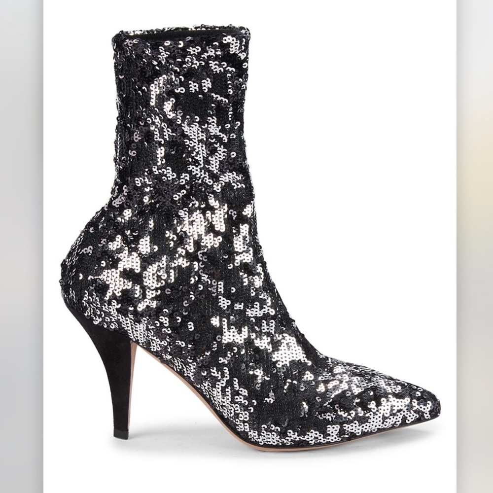 VALENTINO GARAVANI Sequin Sock Booties
